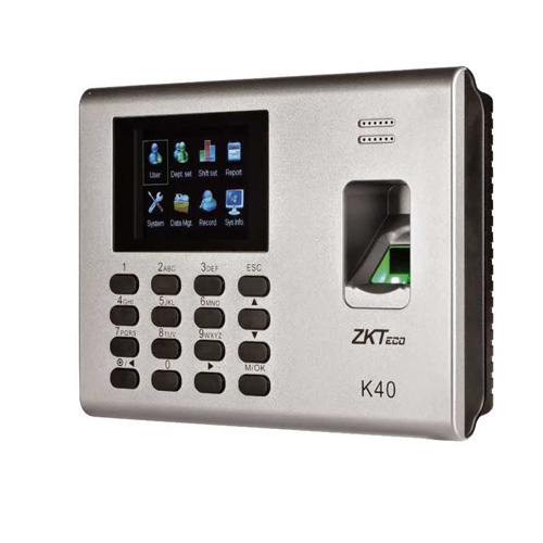 Zkteco K40 Parmak izi / Kart / Şifre Zaman Kontrol Cihazı - Görsel 2